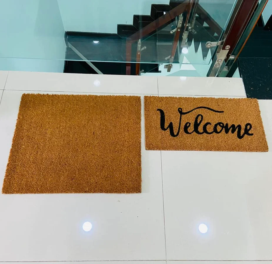 Nonslipped Coconut Door Mat Bohemian Home Decor Coco Mat Cheap Sale