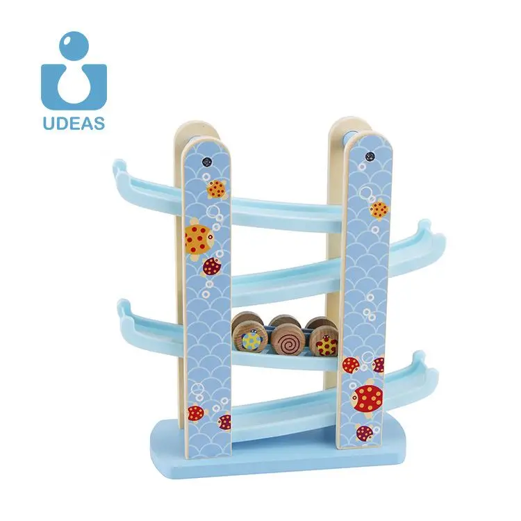 Engaging Wooden Race Track Car Ramp for Kids main image 0