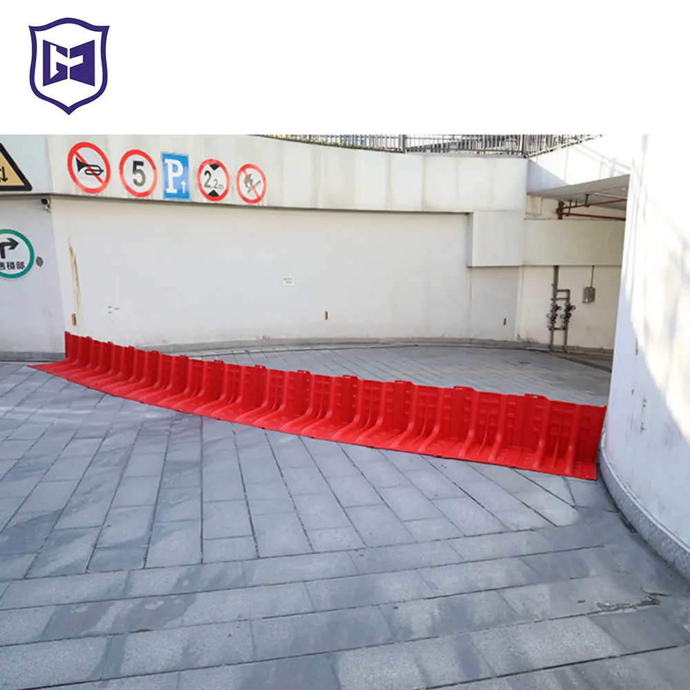 Portable Movable Combination Type Water Diversion Barriers for Flood Protection