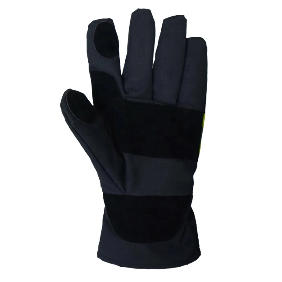 Hand Safety Gloves With Fire Fighting Gloves For Fire Equipment ...