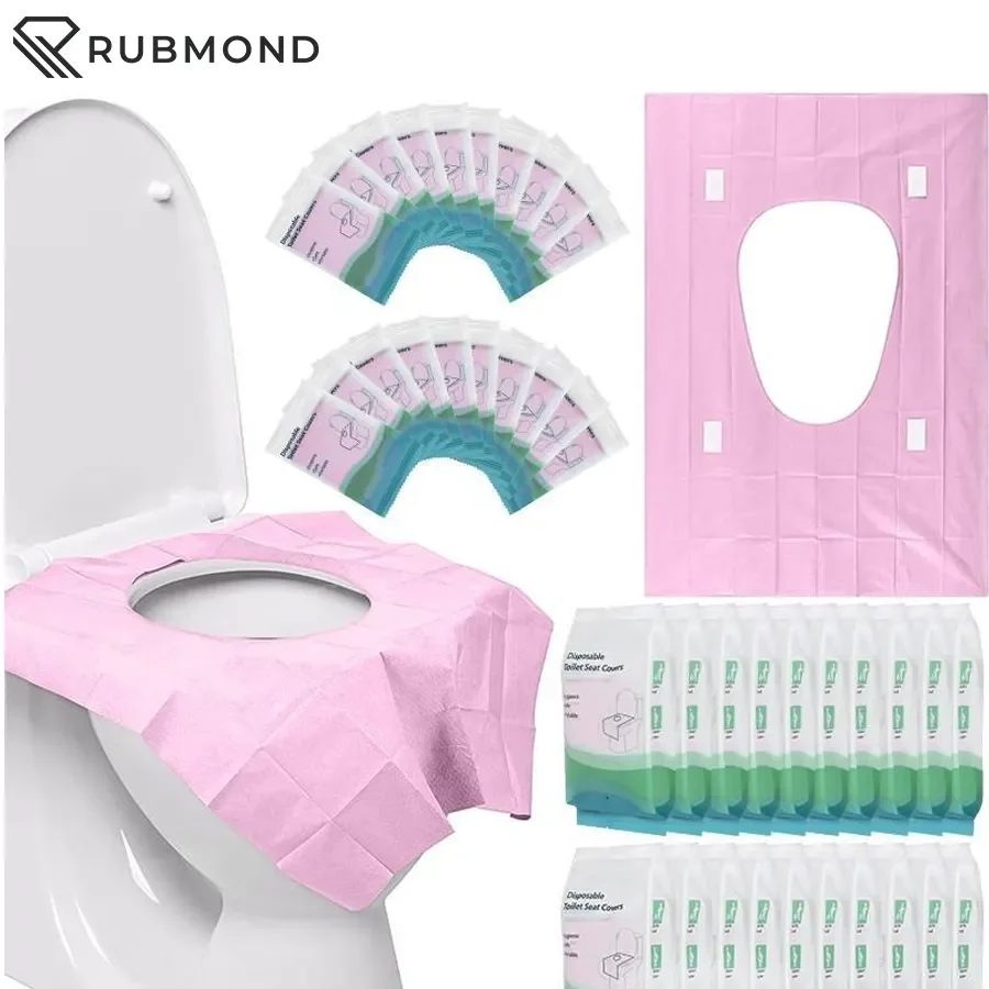 Vietnam Toilet Mat Seat Covers Disposable Paper 10 Pcs Bag Set Oem