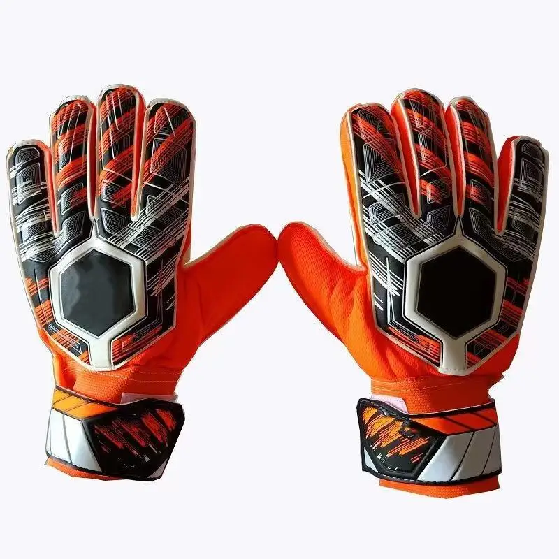 Professional Goalkeeper Gloves 4mm Soccer Gloves Protective Finger