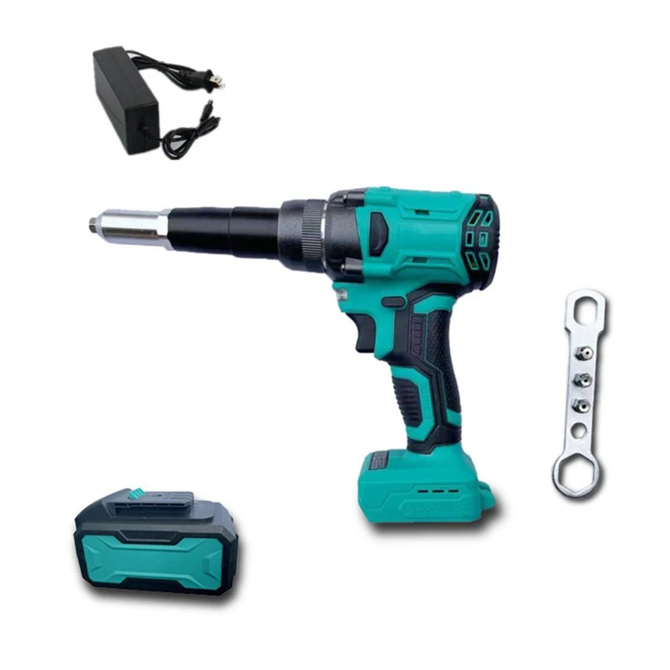 2 4/3 2/4 0 мм бесщеточный полностью автоматический литиевый аккумулятор перезаряжаемый промышленный электрический пистолет для заклепок из нержавеющей