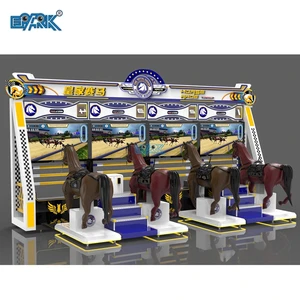 Coin-Operated 4-Player Electronic Horse Racing Arcade Game Machine Entertainment Equipment