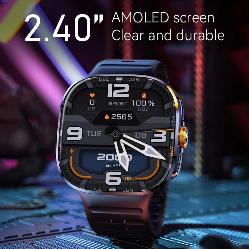 5G M99 Large Screen Smart Watch Play Games Support Phone Call BT Call Deepseek Youtube Tiktok 4G 5G SIM Card Watch