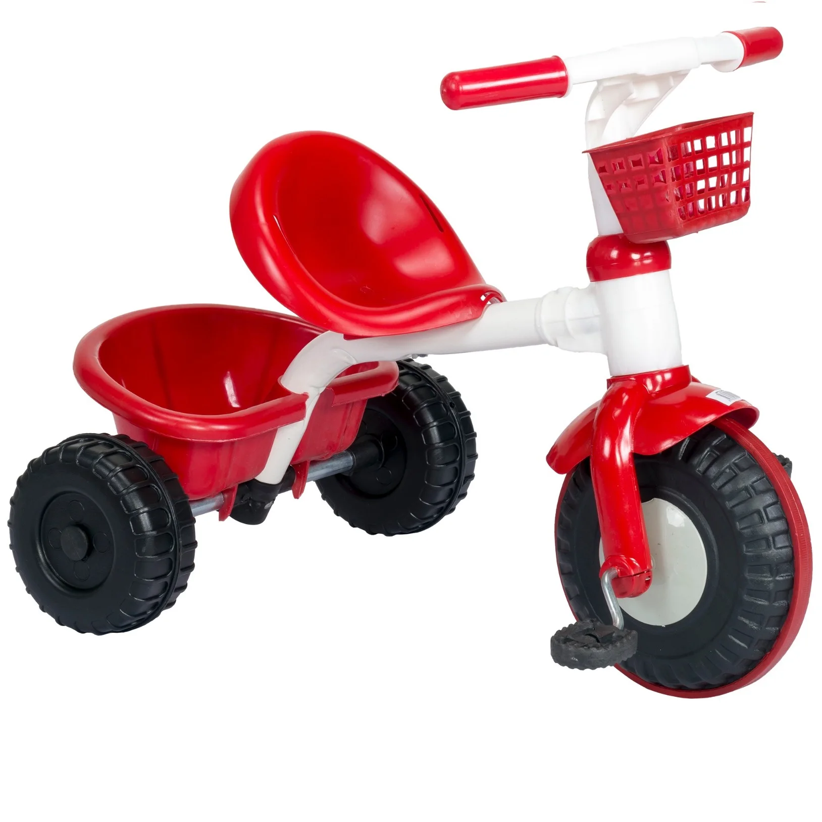 Kids Tricycle Car Toys For Kids Baby Red Toy White Blue Style Suit