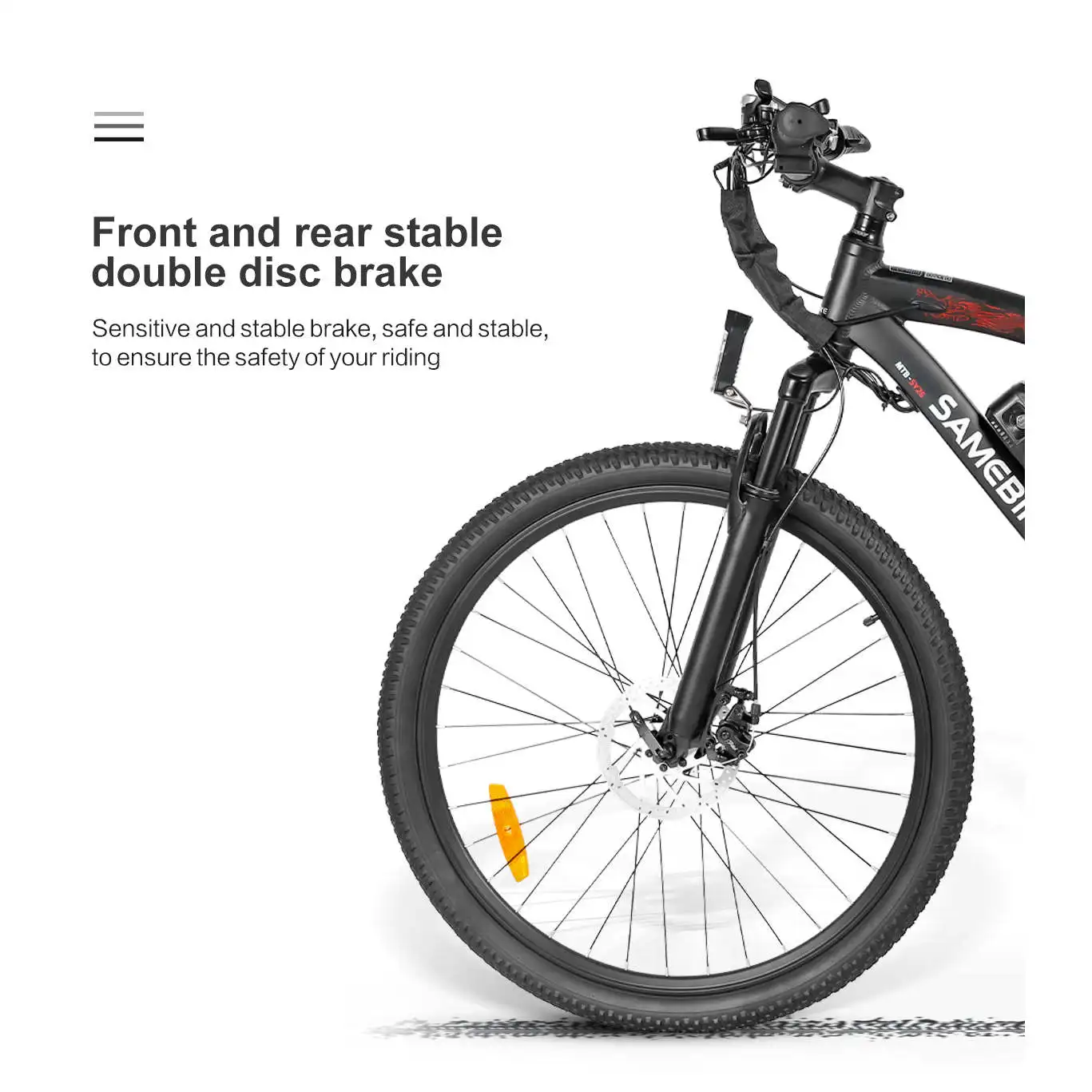 SY26-II Integriertes 48V 250W Hinterradnabenmotor-Elektro-Mountainbike mit Carbon-Aluminium-Rahmen, Scheibenbremssystem und 60 km Reichweite