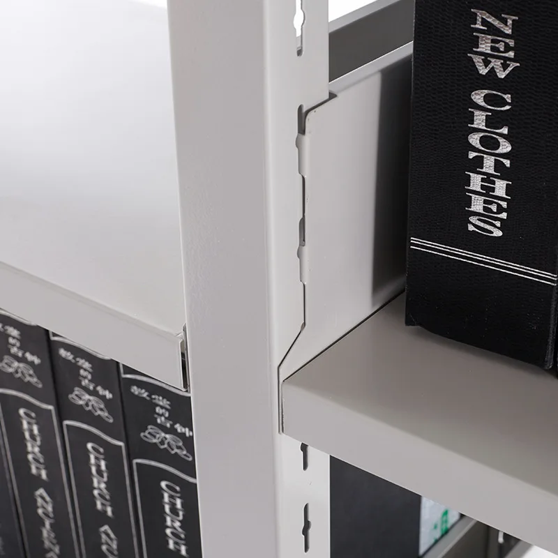 Library Mental Bookshelf University Reading Room Steel Bookcase Vintage Book Display Racks for Bookstore