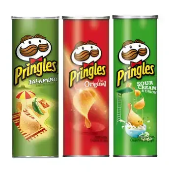 Pringles The Original Potato Crisps /perfectly Seasoned Salty Snack ...