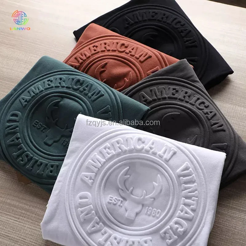 Shop Premium 260GSM Embossed T-Shirts - Sustainable & Stylish