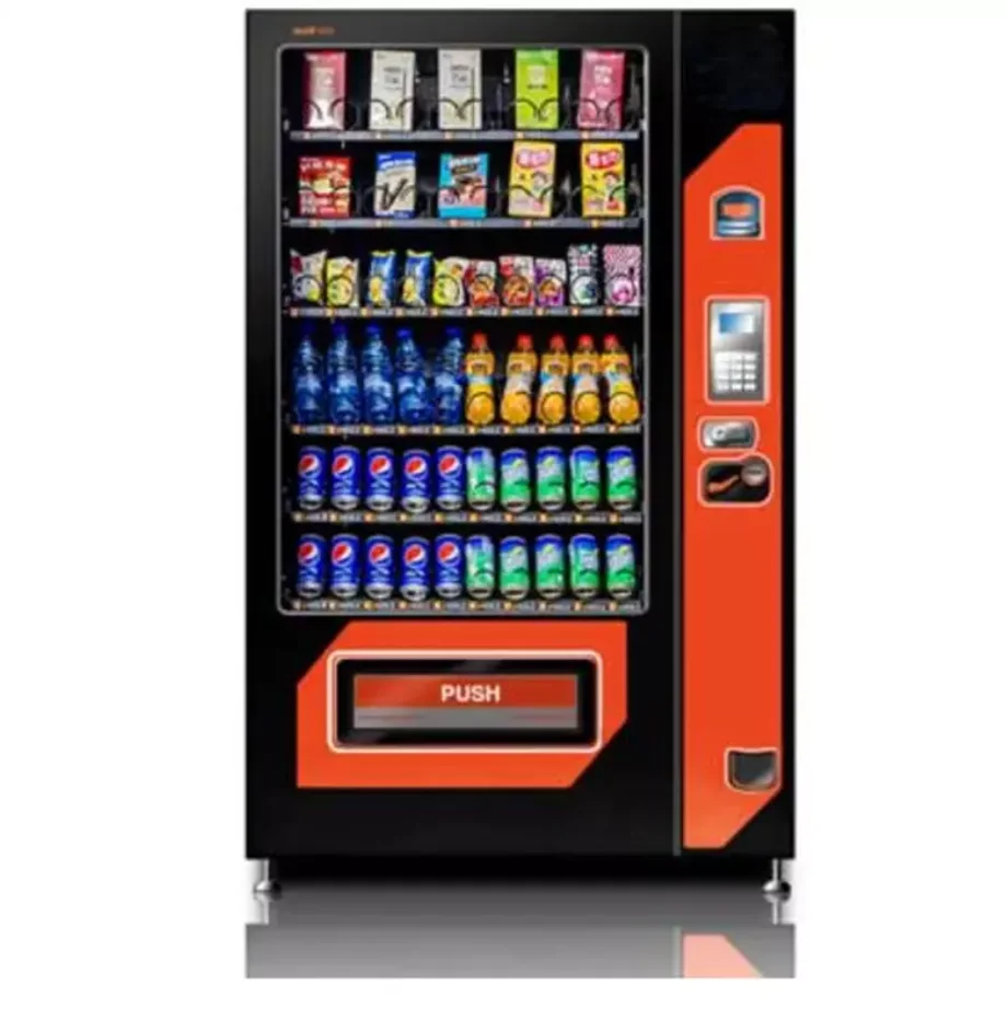 Vending Machine Small Business Machine Ideas Slim Cashless Vending Machine With Qr Code For