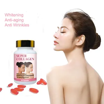 Gluta Collagène 2000mg - Complément Alimentaire Blanchissant Peau - À Base De Glutathion Et Collagène - Neuf