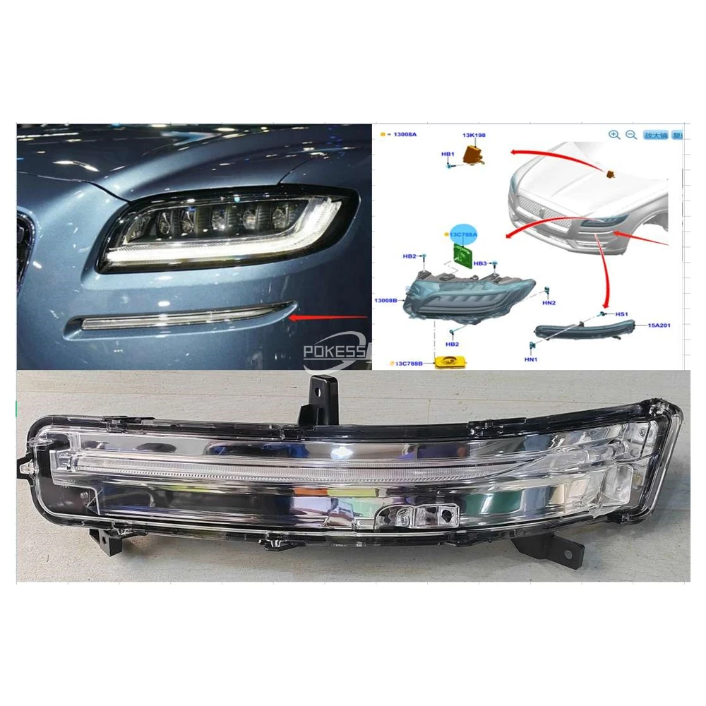 KA1Z15A201B Left Daytime Running Light for Linco — 3