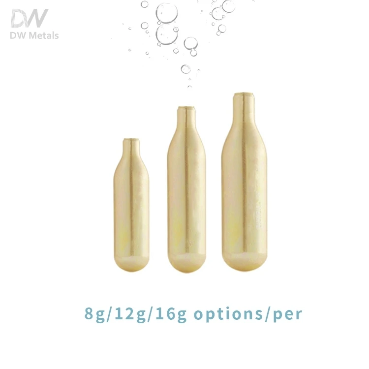 8g Gas Cartridge for Soda Machine Airsoft Gun Shooting Charger Gas Bottle Mosa