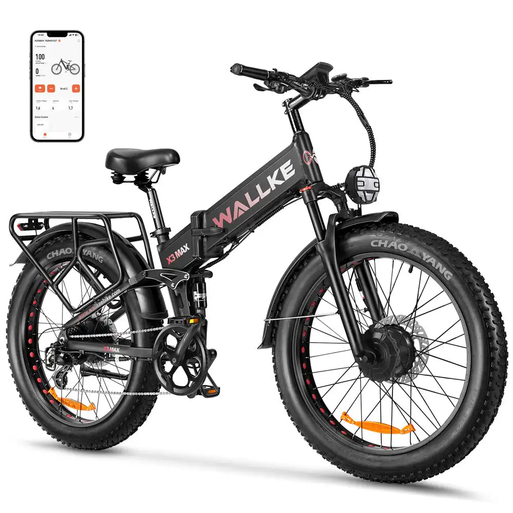 2024 Wallke X3 Pro Electric Folding Bike Convenient and Eco-Friendly Product