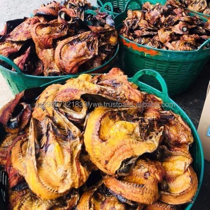 Wholesale Smoked Catfish Max Black Fish Body Kosher Style Gluten Piece