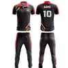 negro y rojo