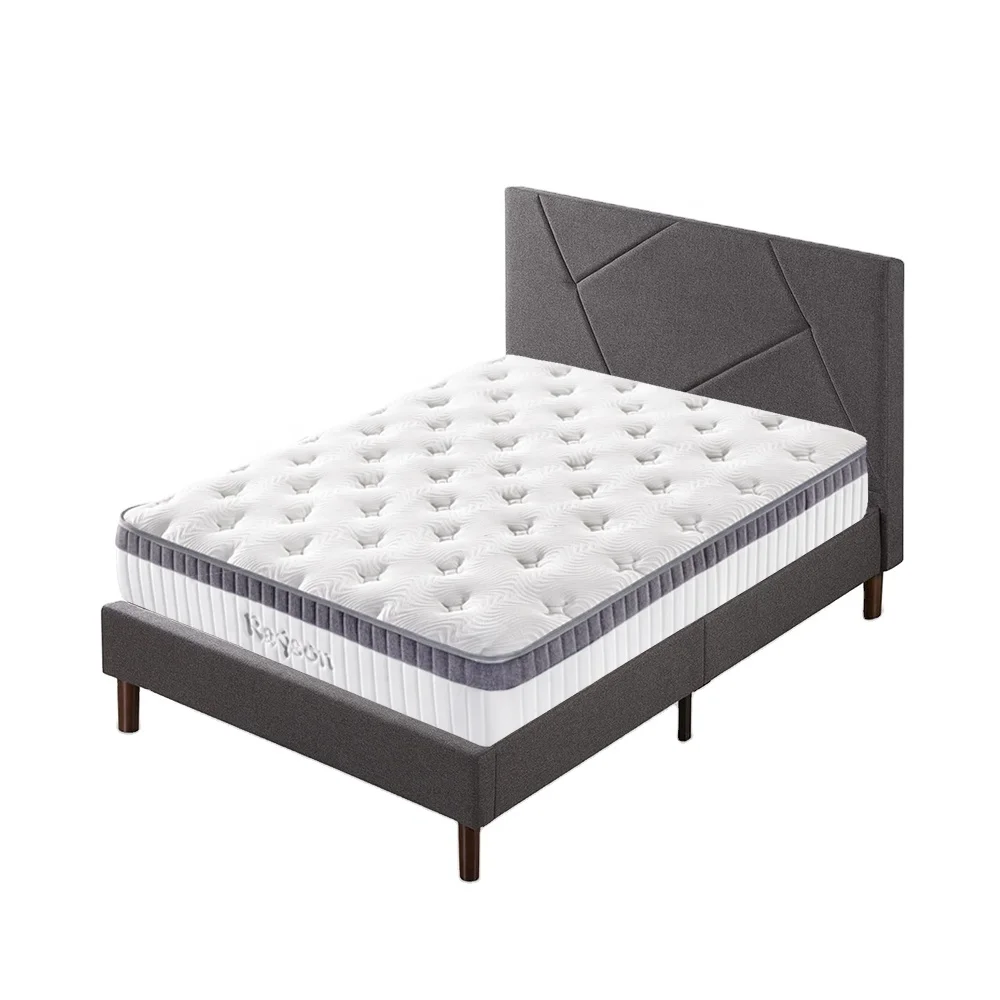 Bonnell Spring Bed Mattress in a Box Pillow Top Mattress Cheap Wholesale in China