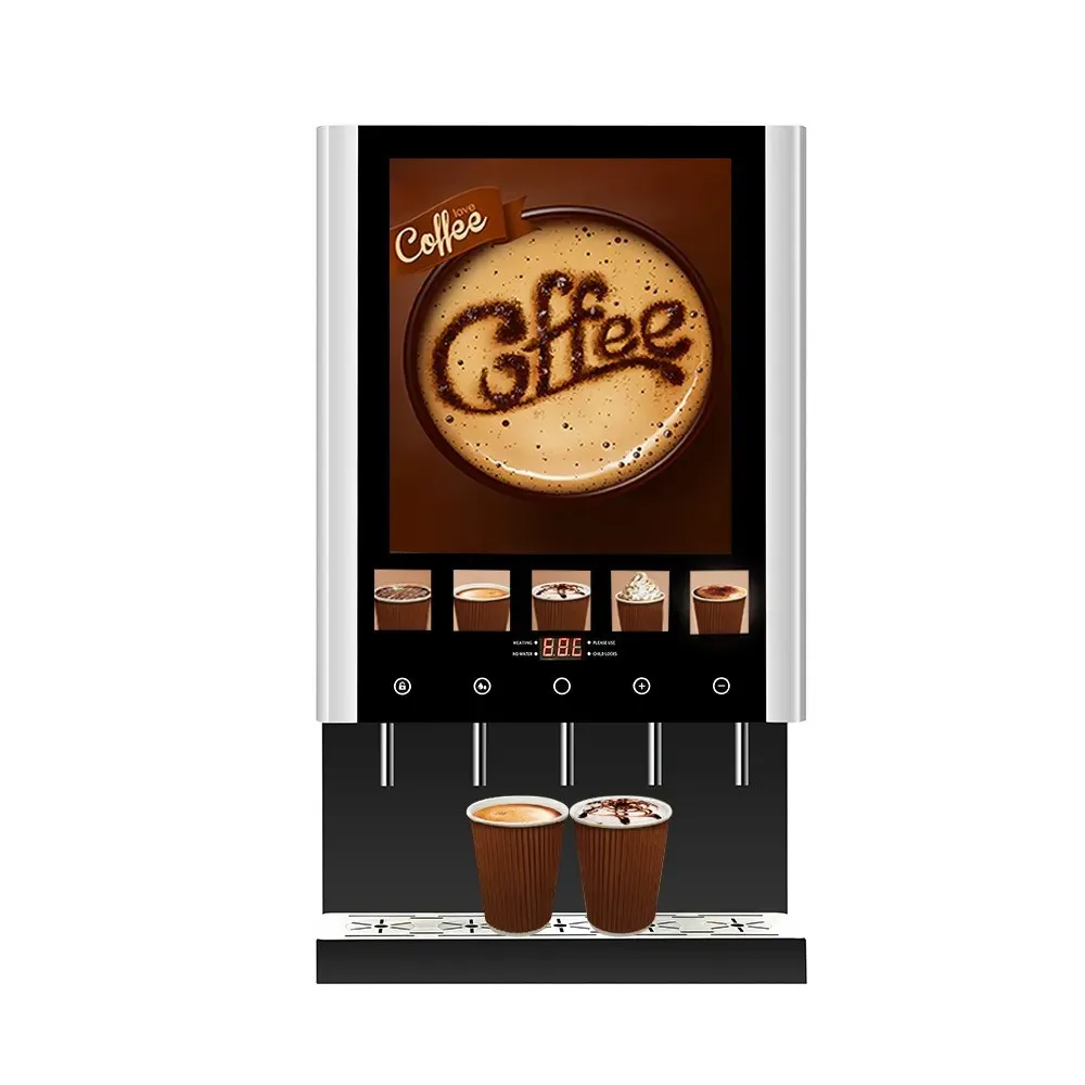 Wholesale Full Automatic Smart Commercial Operated Coffee Maker Vending