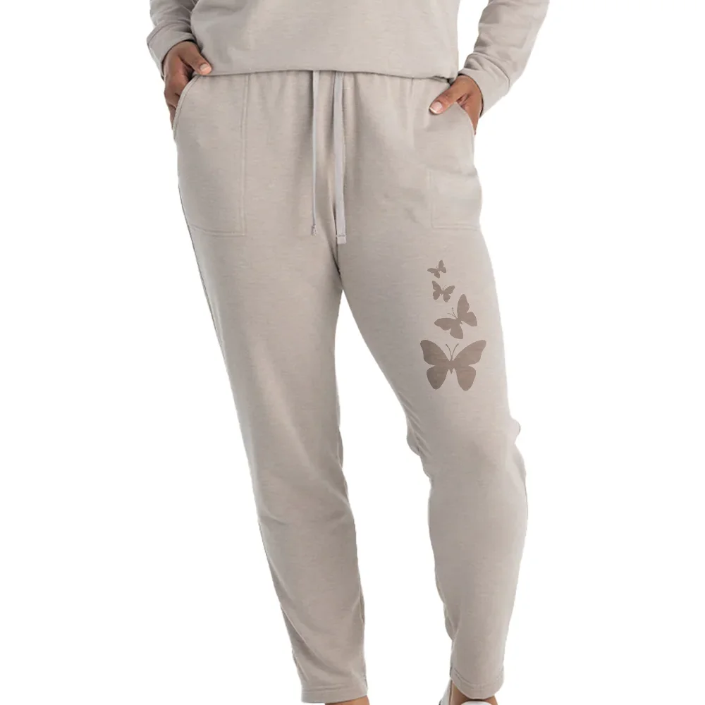 OEM ODM Winter Women Sweatpants Sweatpants Workout Fleece
