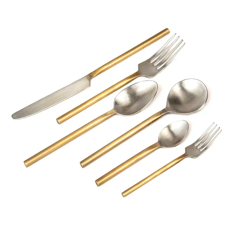 Hand Indian Handcrafted Metal Designer Kitchen Cutlery Includes