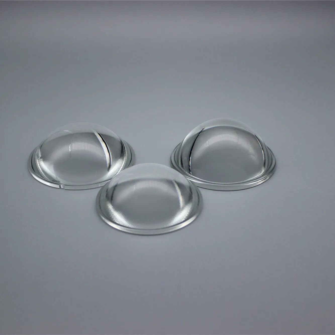 25mm 30mm 50mm 60mm 70mm 80mm Optical Glass LED Light Lens Plano Convex Lens Led Lenses