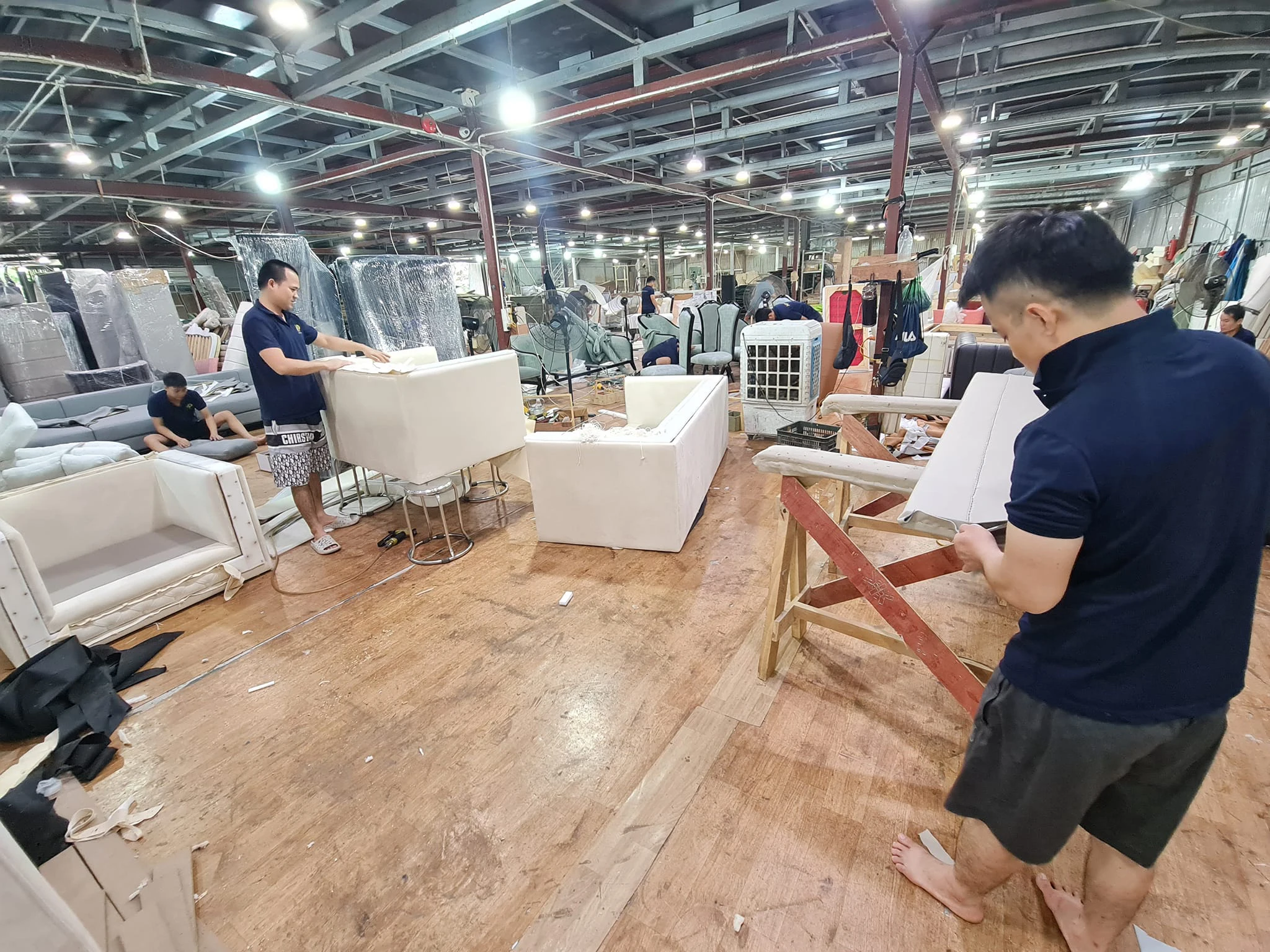 White L Shape Sofa High Quality Indochin Best Products Manufacturer