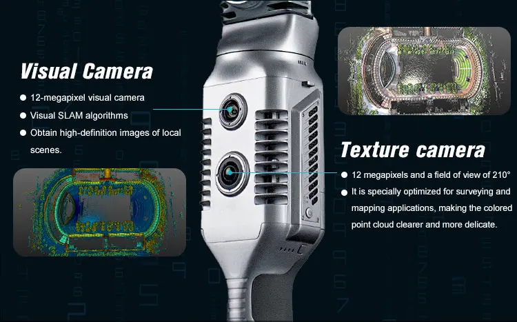 Slam2000 Lidar Point Cloud Scanner Lidar Surveying And Mapping ...