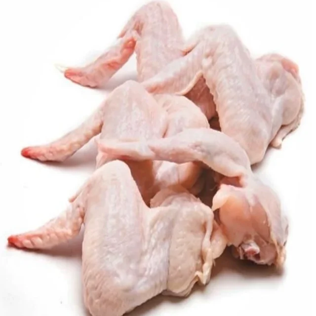 Halal Frozen Chicken Mid Joint Wings / 3 Joint Chicken Wings Chicken