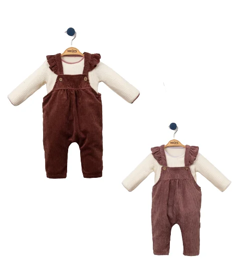 Горячая распродажа! Бархат salopet 2 шт. Джемпер для девочки, набор из спандекса, детское нижнее белье из бамбукового волокна одежды necix бренд