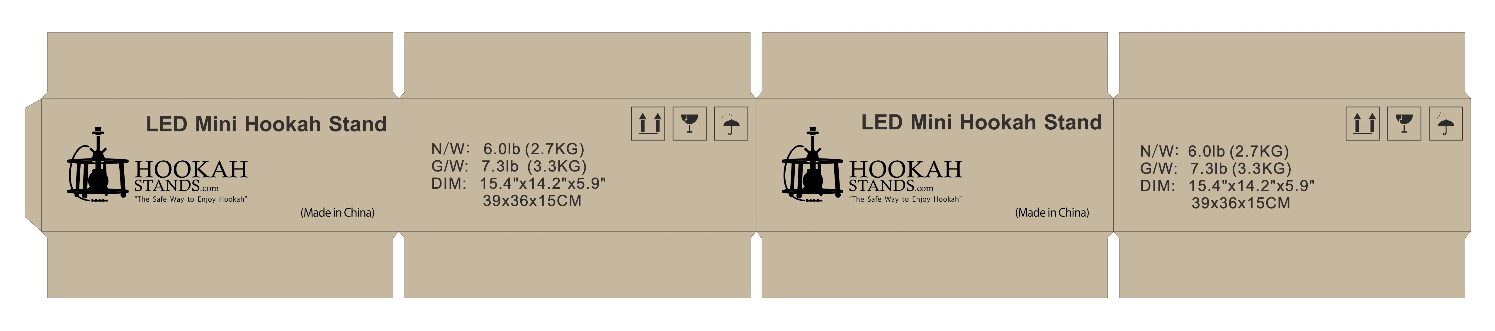 Hookah Stands (led Mini Hookah Stand) Branded And Patented Original