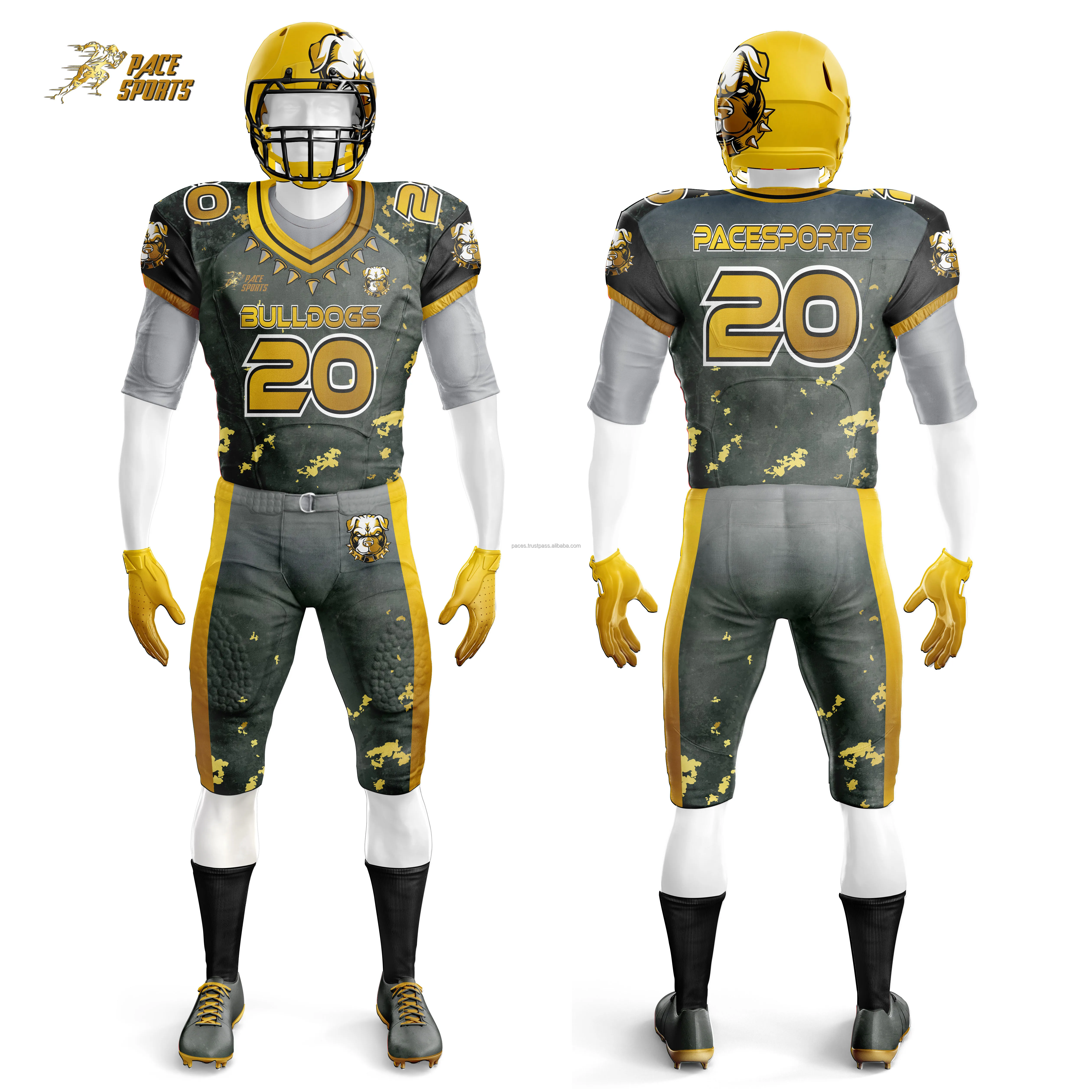 Light Weight Comfortable American Football Uniform New Arrival Uniform ...