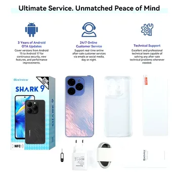 Blackview SHARK 9 Smartphone - 5G, 6.67'' Display, 50MP Camera