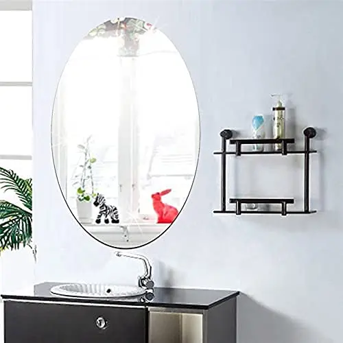 Modern Design Frameless Large Unbreakable Flexible Self Adhesive Acrylic Sticker Home Bedroom Wall Decor Luxury Mirror Miroir