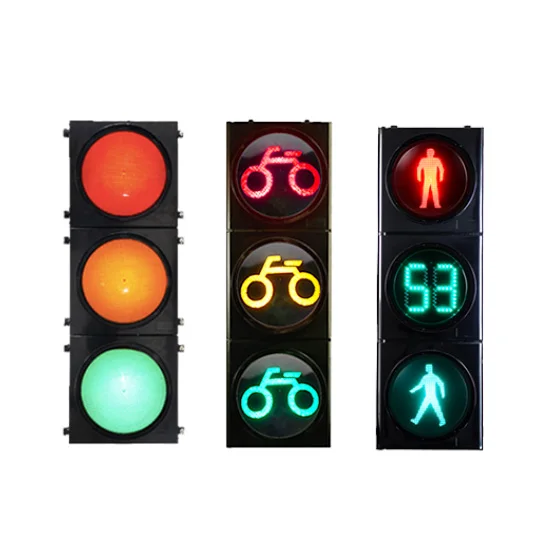 300mm Aluminum High Flux Semaforo Traffic Light