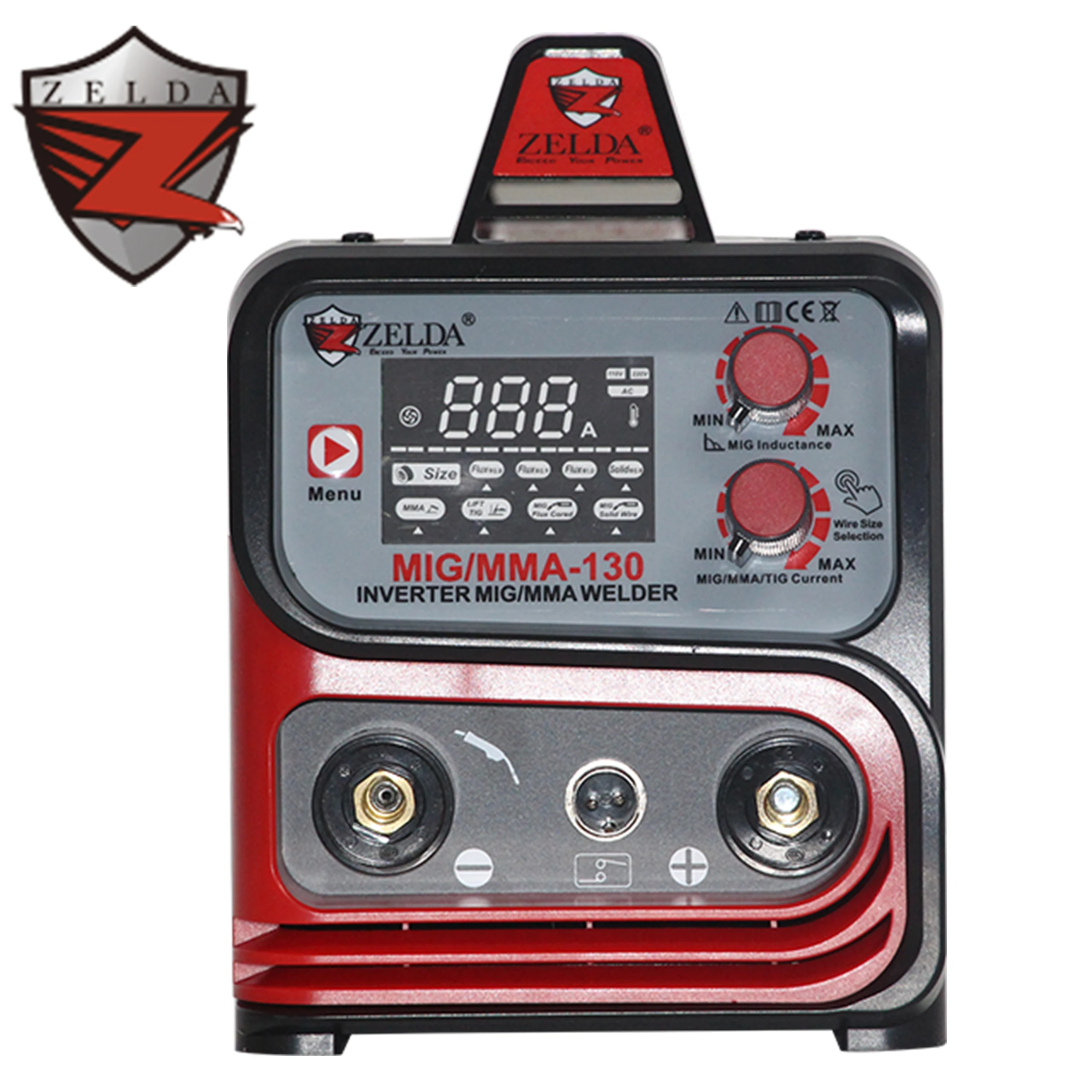 ガスレスデュアルユースミグMma溶接機ポータブル130Aミグ| Alibaba.com