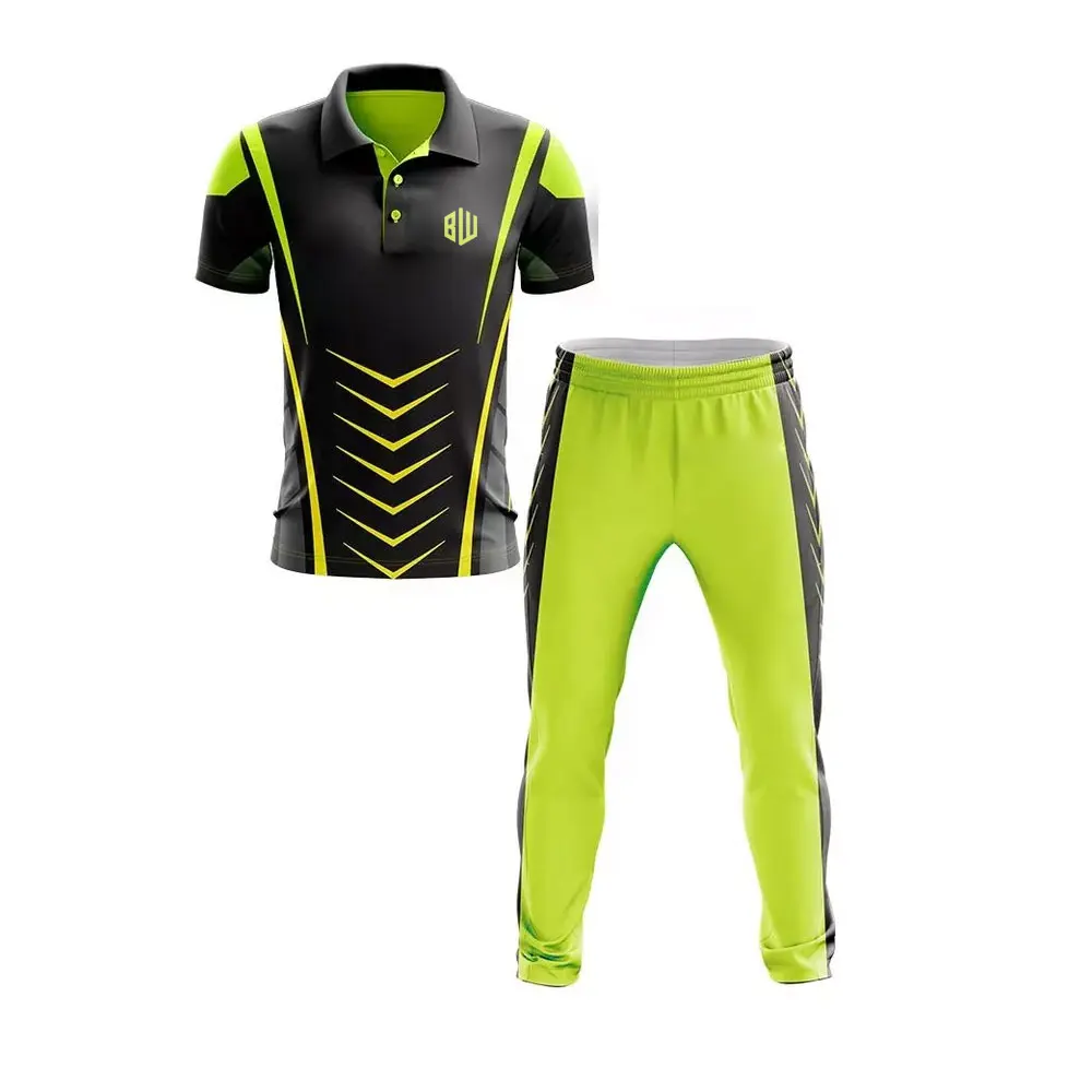 Low MOQ Best Selling Cricket Uniform Custom Size Cricket Uniform Breathable Cricket Uniform