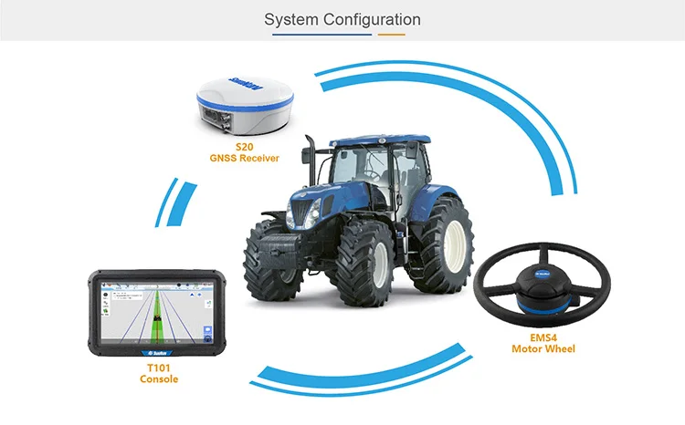 Sunnav Ag400 Gps Auto Pilot System Chc Se Integrated Automated Steering ...