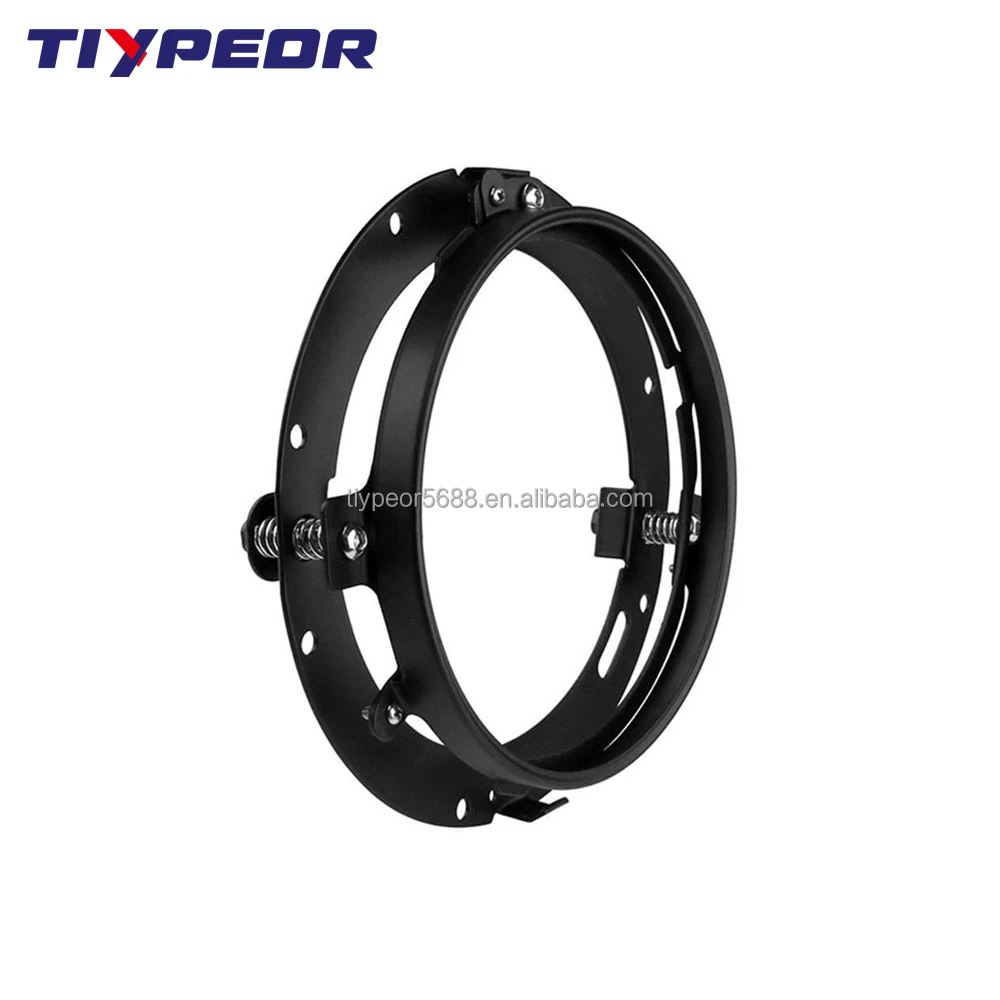  chrome 7 inch holder for motorcycle led headlight accessories-10