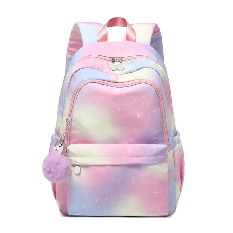 Personalised Rainbow Backpack Rainbow School Bag Rainbow 