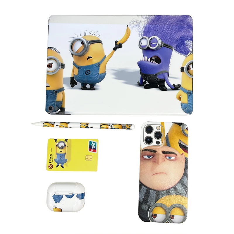 Laptop Skin Sticker Cutting Machine and Custom Waterproof Protector Sticker Design Software for Notebook Display Mobile Telepho