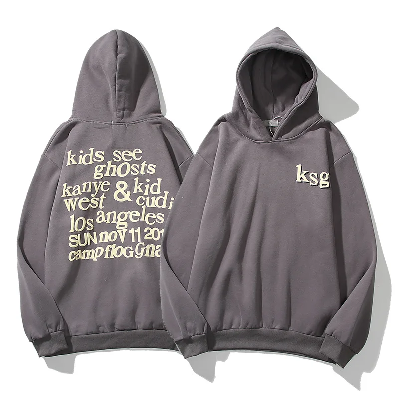 kids see ghosts merch moletom com capuz