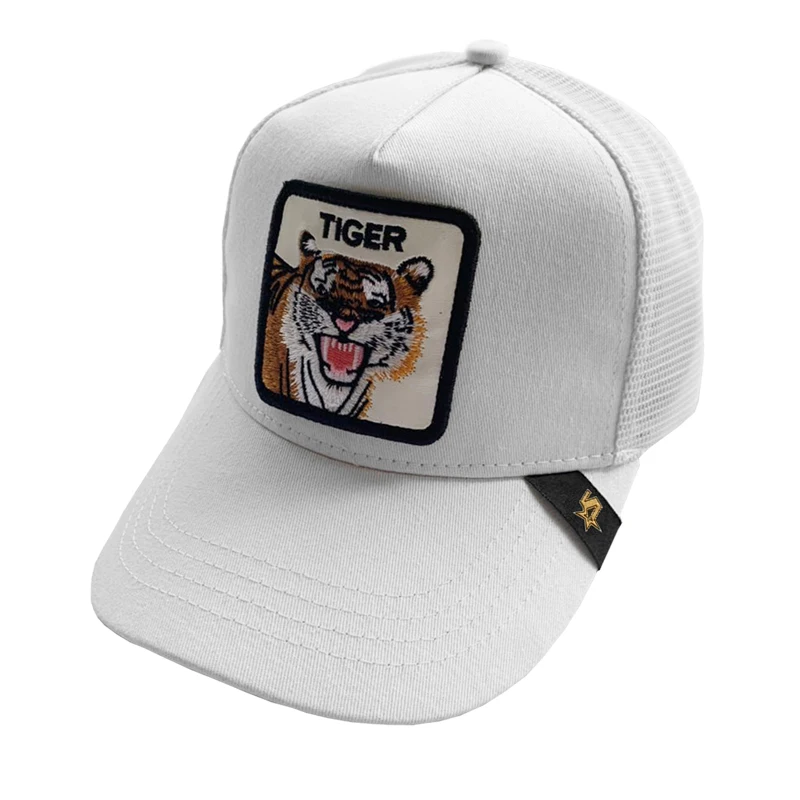 tiger trucker hat