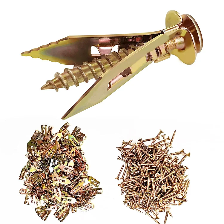 Прямі поставки від виробника, оцинковані сталеві самосвердлильні анкери, самосвердлильні анкери для гіпсокартону