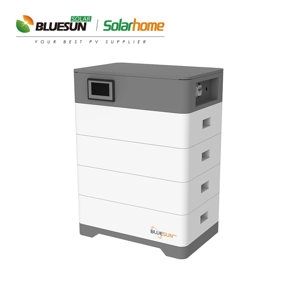 Bluesun Solar System Stack Lithium Batteries 20kwh 15kwh 5kwh Energy Battery Storage System Low Voltage Best Price