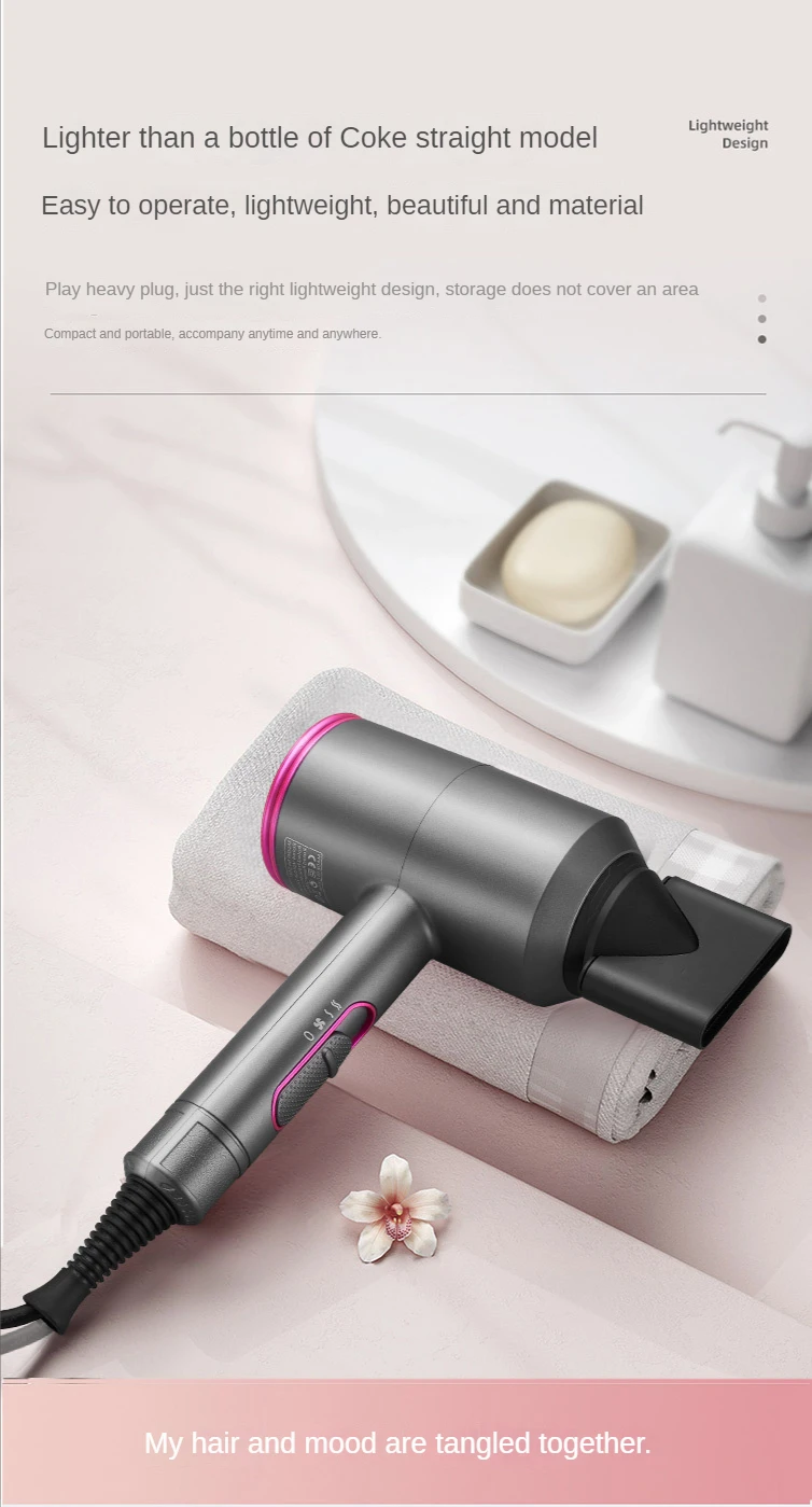 Professional Ionic Blow Dryer for Home & Salon Use | Leafless
