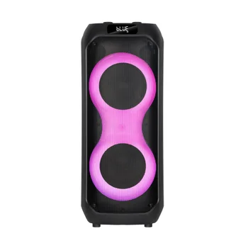 Dual 8 inch Lightweight Portable Party Speaker with wireless mic Great for Gatherings factory effective price JBR-8802