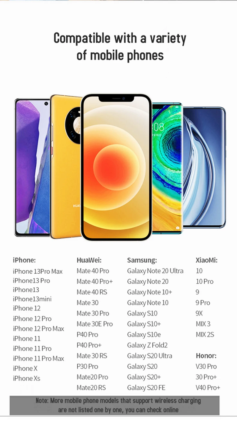 Semi-automatic Intelligent Induction Wireless Car Charger with 1 Year Warranty and ABS+PC Material for iPhone