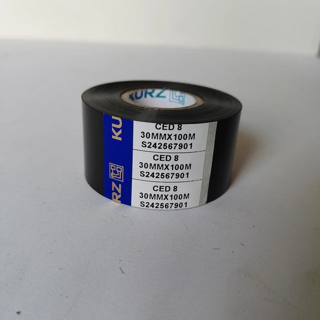 CED8 30mm*100m High Temperature Resistant, Steam Cooking Resistant, Freeze Resistant Coding Machine Ribbon