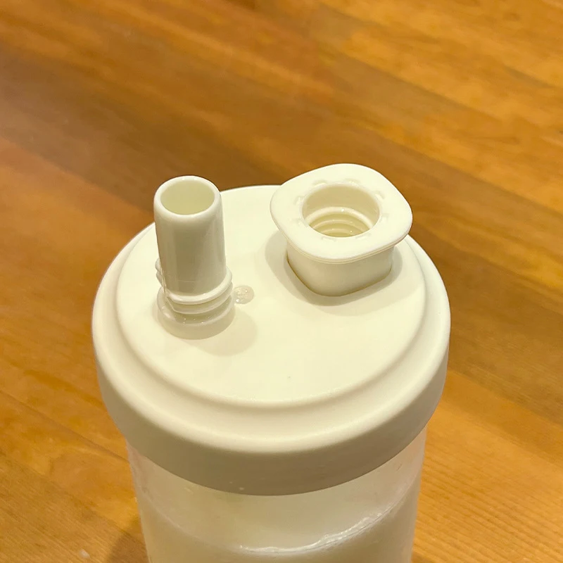 Custom Reusable Boba Cups with Lid and Straw 850ml clear Juice Plastic Cup